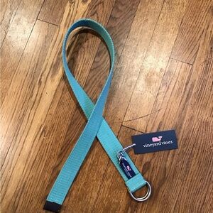 Vineyard Vines Solid Canvas D-Ring Belt
